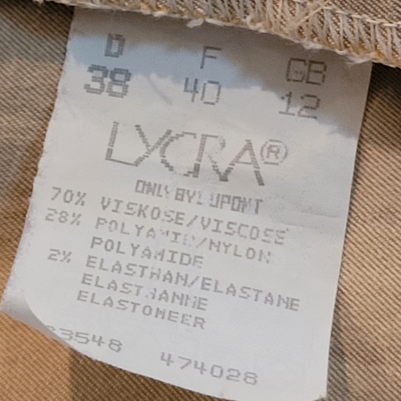 ZAFFIRI Vintage Jacket and Skirt Set, Cream, Made in Germany, Size 10 (UK 12) - Picture 12 of 16